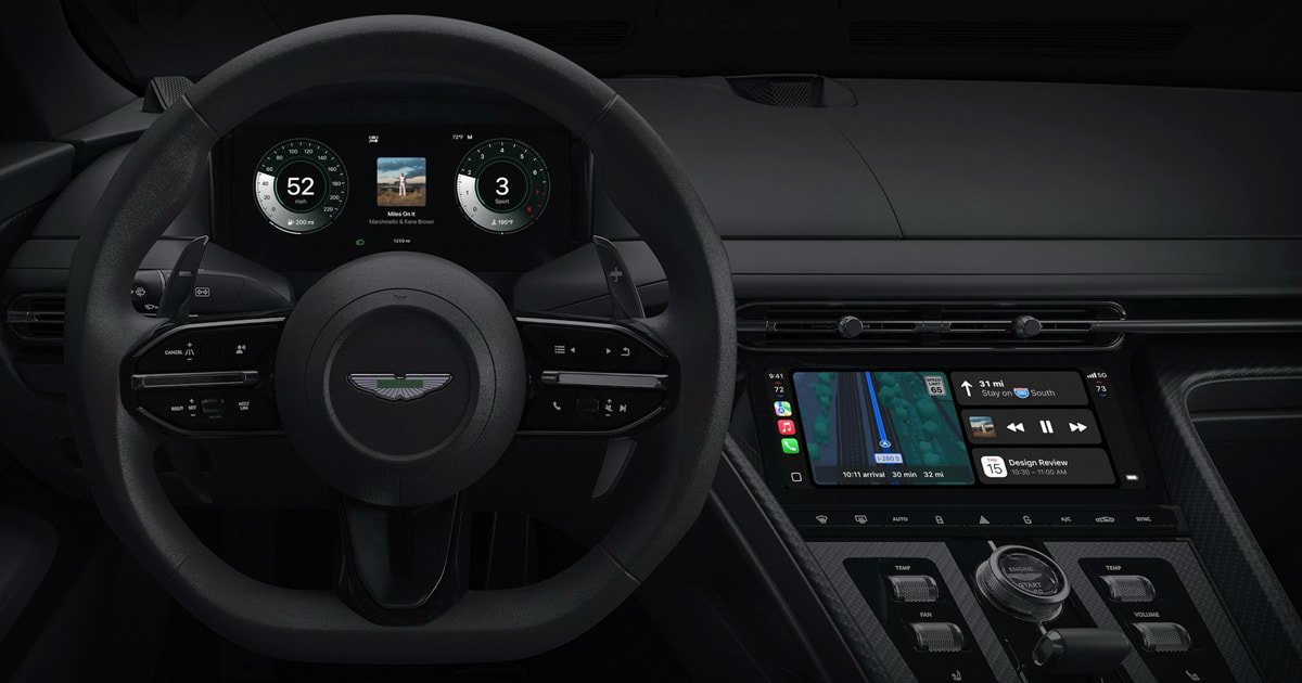 Carplay Ultra, the next generation Carplay, will start to introduce today