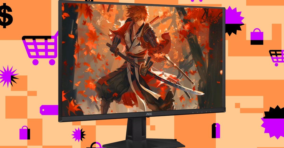 AOC's 27-inch 1440p QD-OLED gaming monitor is $380