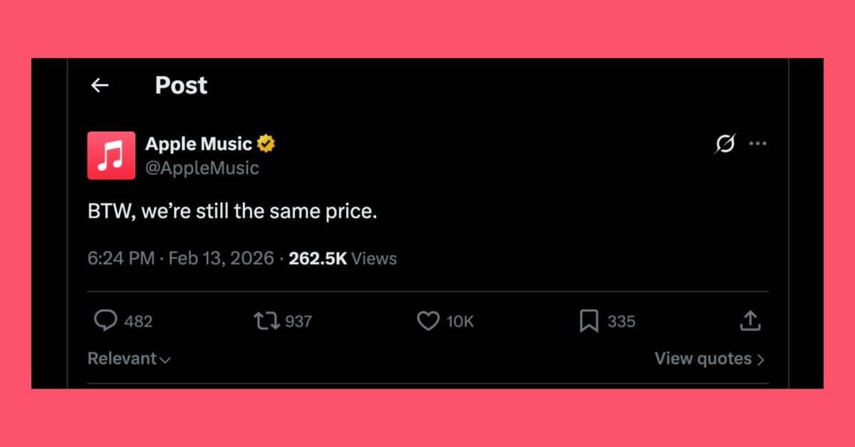 Apple Music pokes fun at Spotify's latest price hike - 9to5Mac