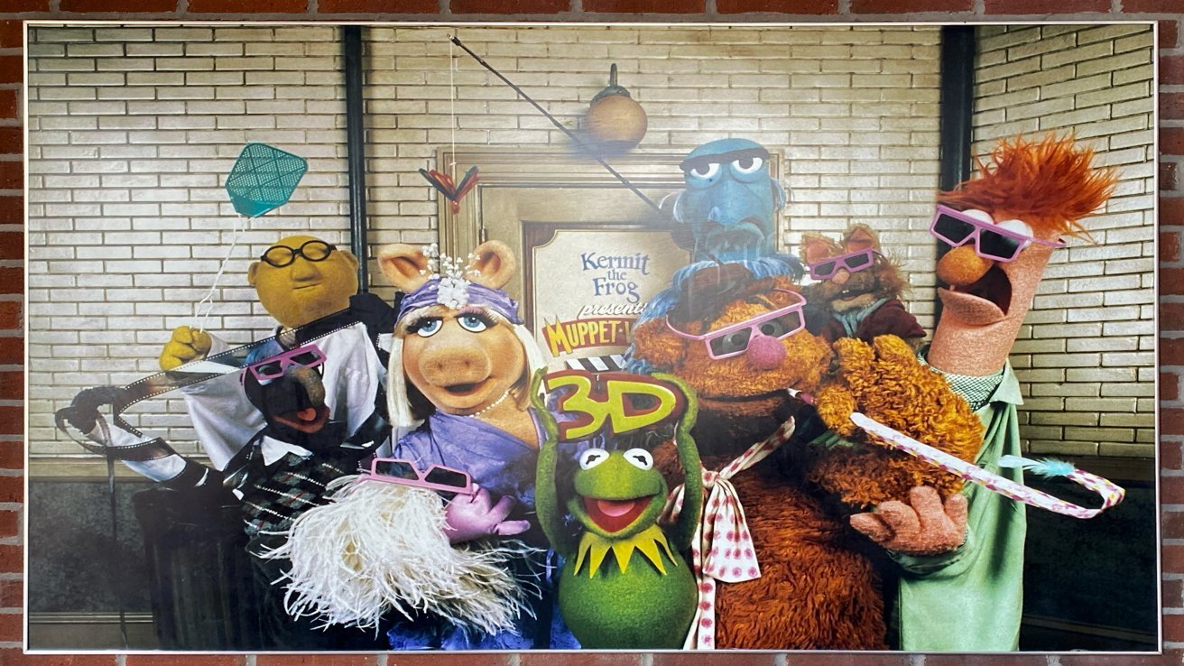 Apple Vision Pro users will see Disney's "Muppet*Vision 3D" in all its glory
