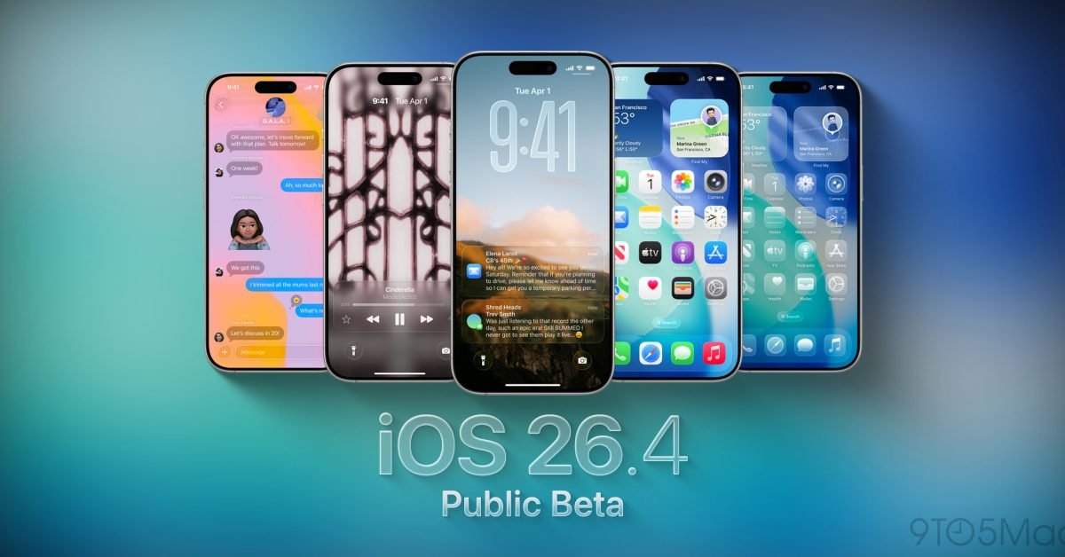 Apple releases first public beta of iOS 26.4 with these changes - 9to5Mac