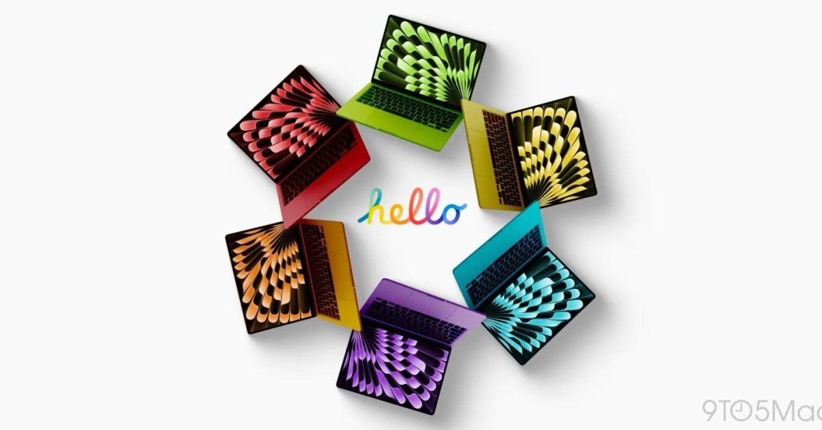 Apple's redesigned MacBook Air almost appeared in fun colors, per leak - 9to5Mac