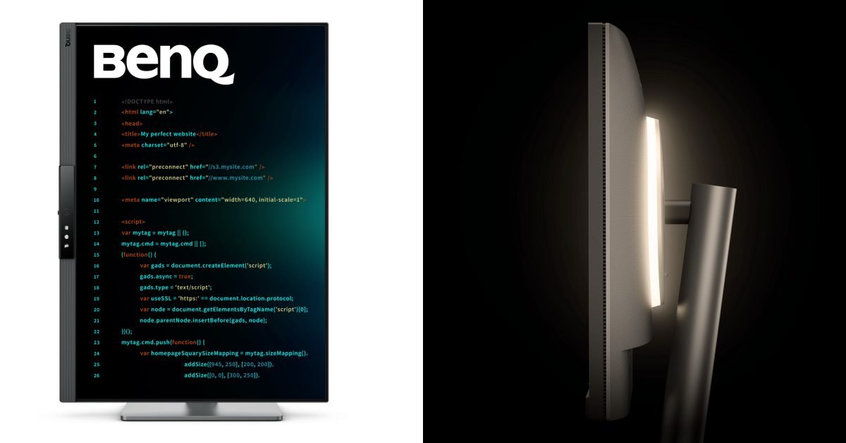 BenQ's latest MoonHalo monitor combines 120Hz refresh rate with 3:2 aspect ratio for comfortable comfort - 9to5Mac