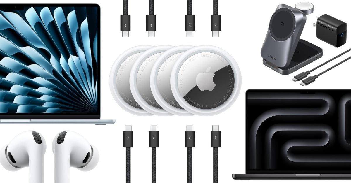 Deals: AirTag 2, M4 MacBook Air, Thunderbolt Pro Cable, more 9to5Mac