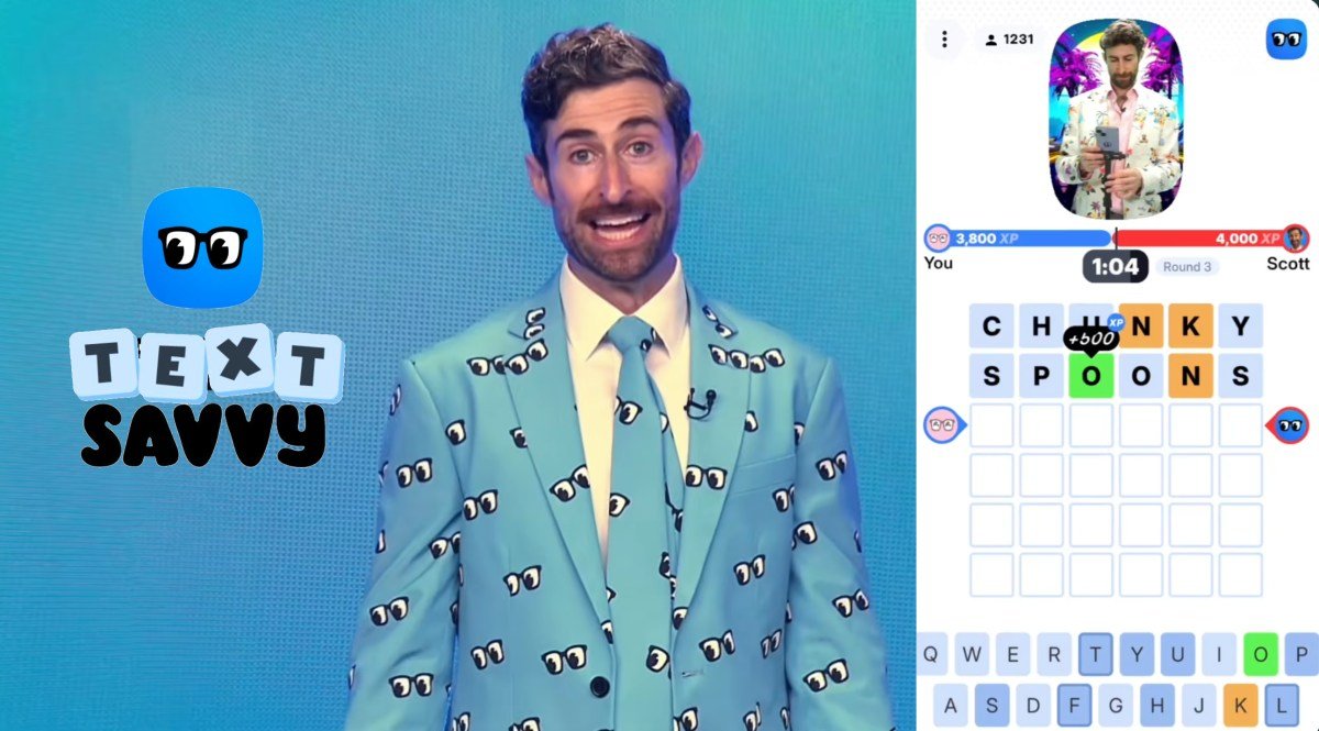 Do you remember HQ? 'Quiz Daddy' Scott Rogowsky is back with TextSavvy, the daily mobile game show | TechCrunch