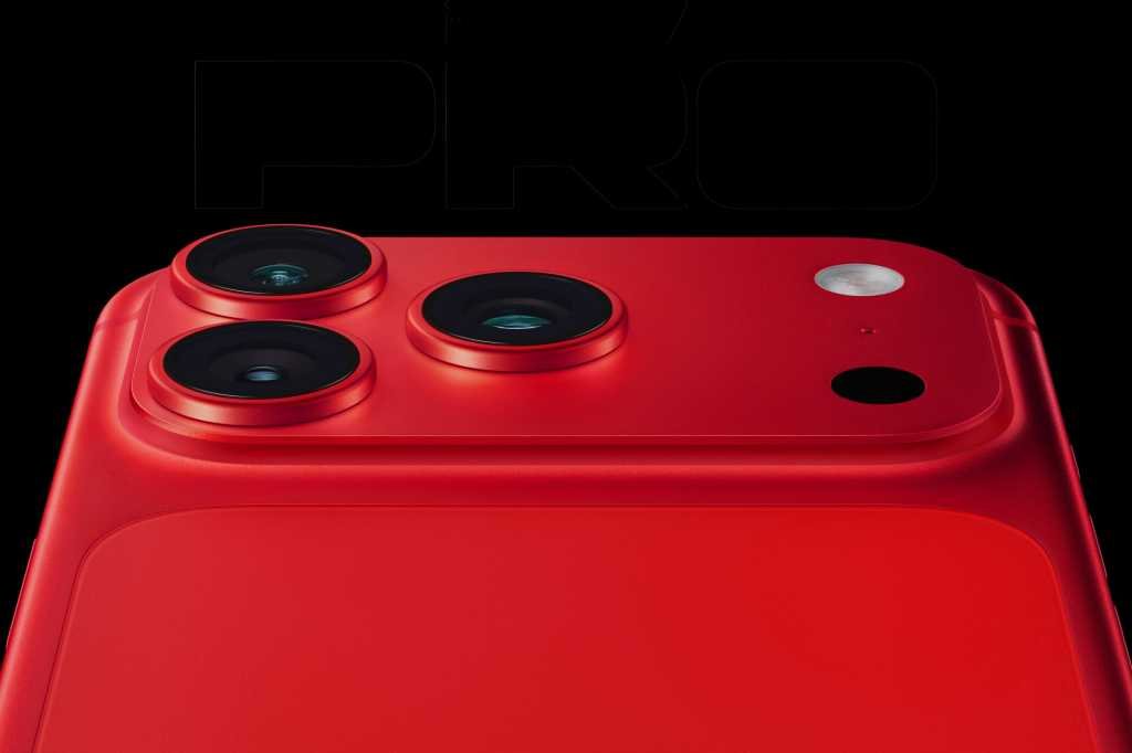 iPhone 18 Pro in red