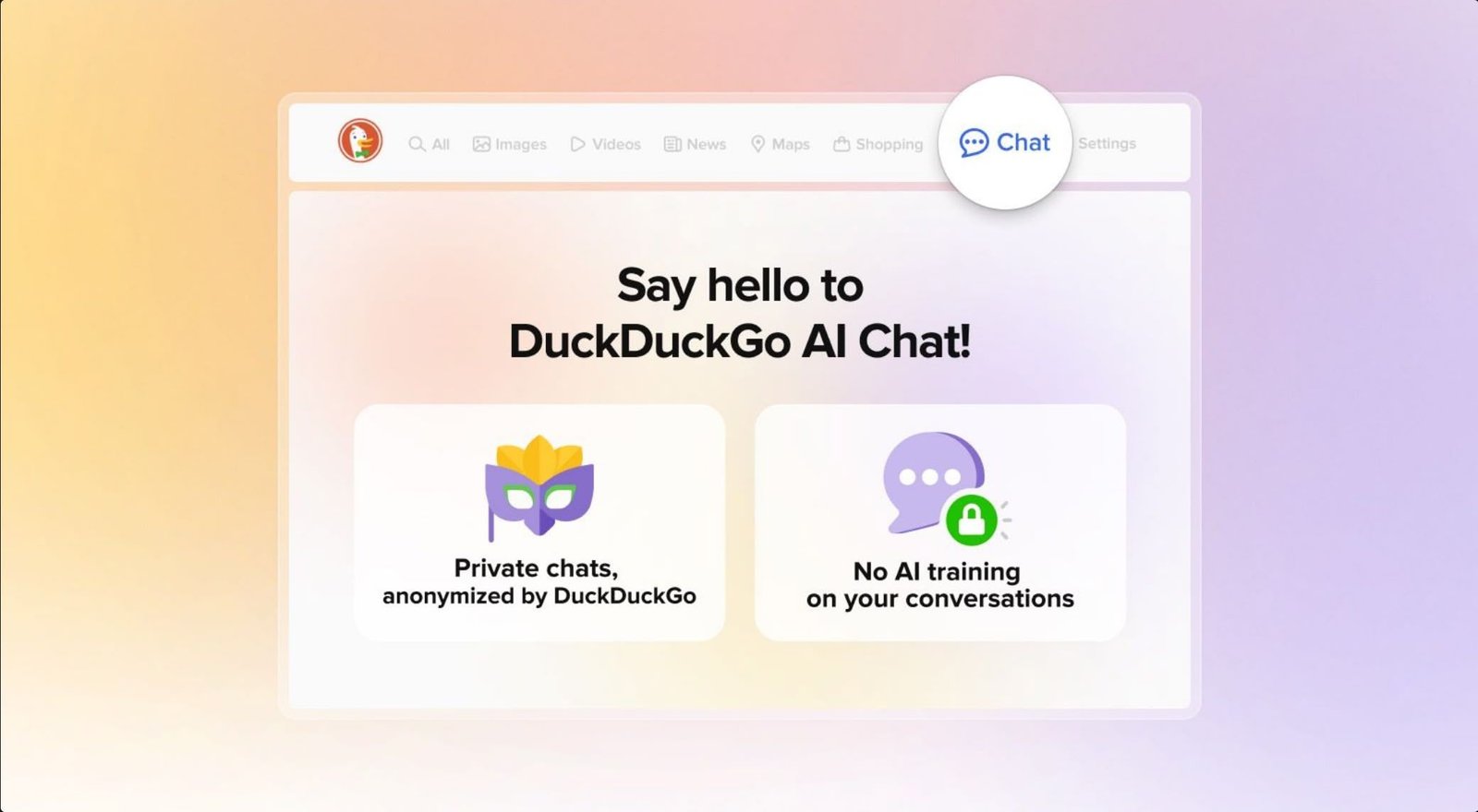 DuckDuckGo adds AI voice chat to Duck.ai with privacy protection