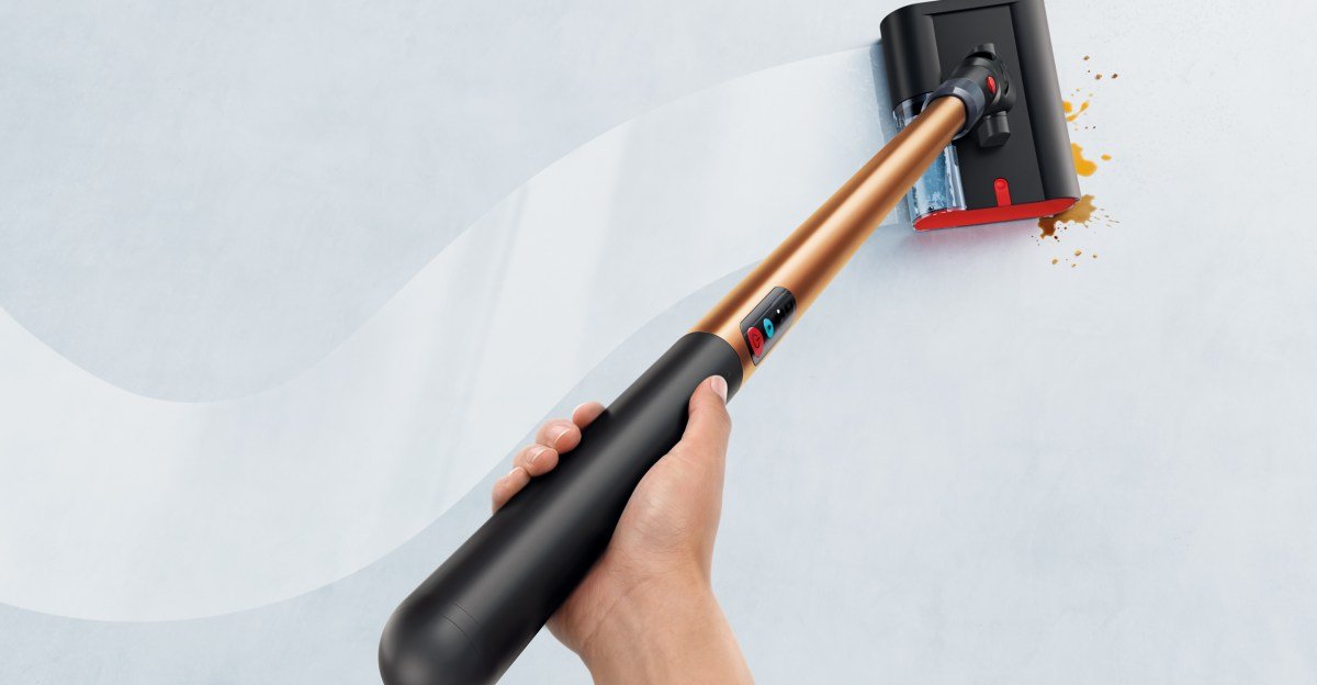 Dyson has turned its skinny PencilVac into a lightweight wet floor cleaner