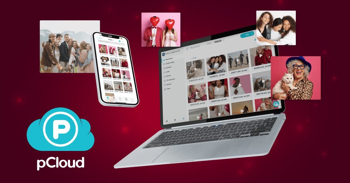 Give the gift of endless memories this Valentine's Day with over 50% off pCloud lifetime storage - 9to5Mac