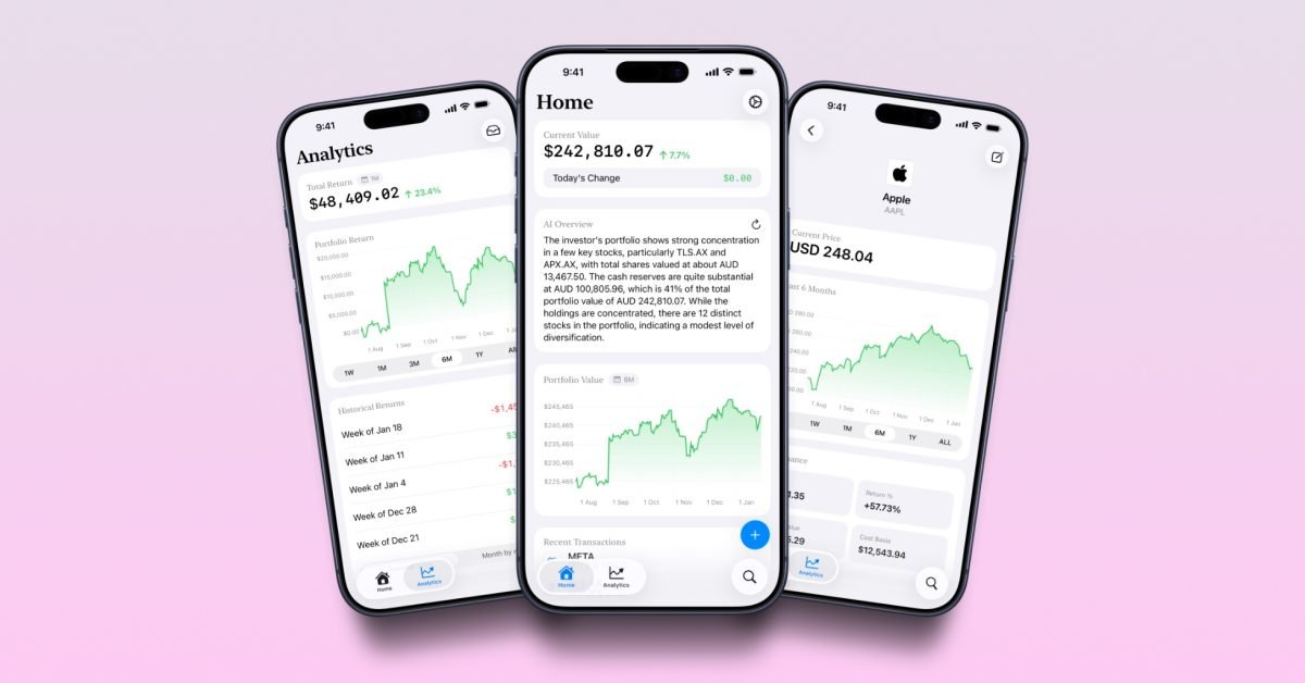 Indie App Spotlight: 'Summit' is an all-in-one portfolio tracker for iPhone and iPad - 9to5Mac