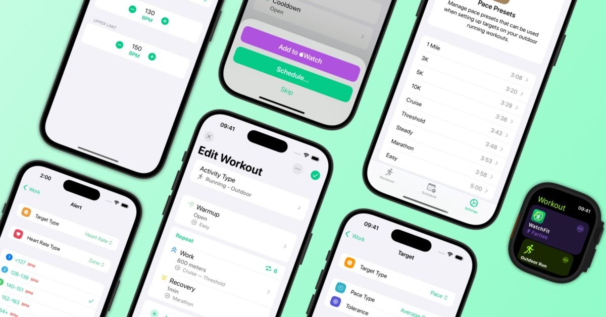 Indie App Spotlight: 'WatchFit' lets you create custom workouts for your Apple Watch - 9to5Mac