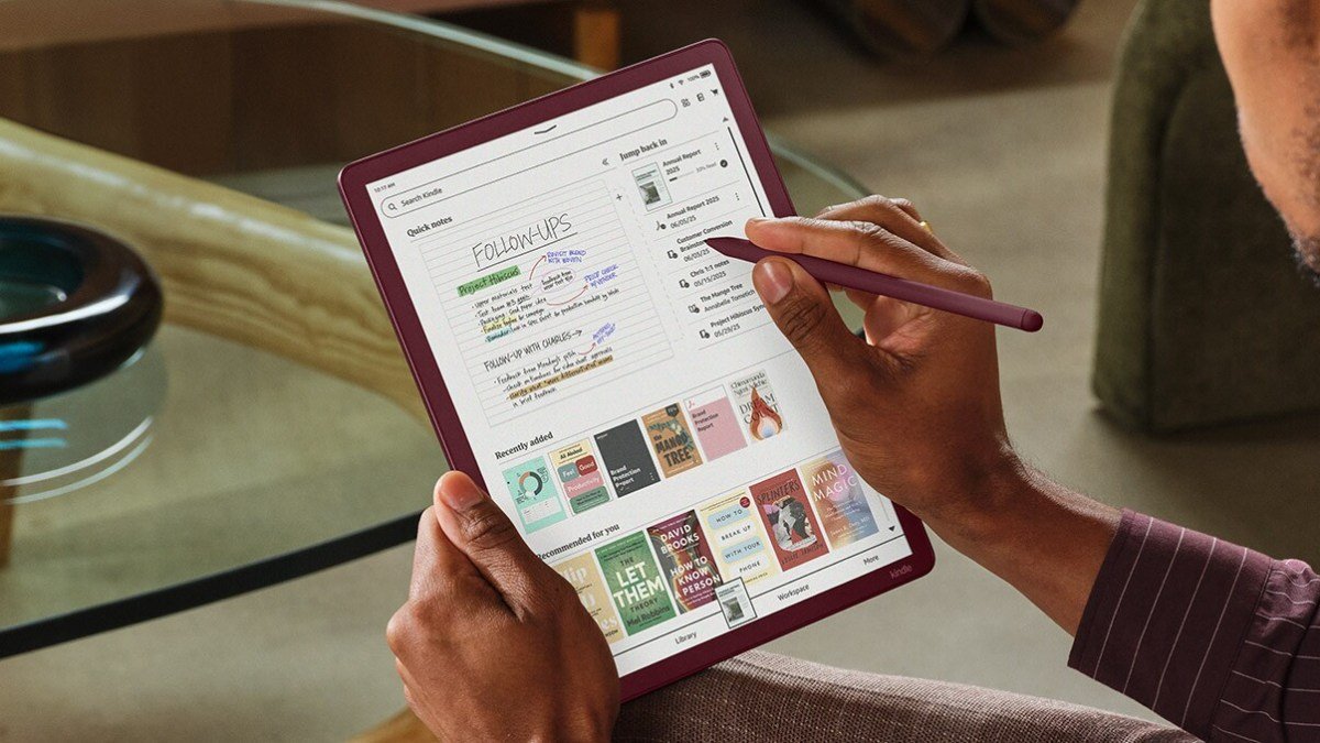 Kindle Scribe Colorsoft is an expensive but nice color e-ink tablet with AI features | TechCrunch