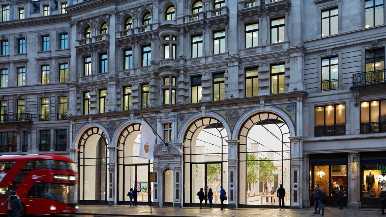 London's Regent Street Apple will reopen after refurbishment