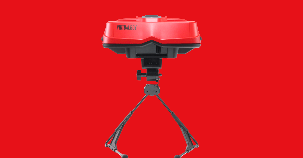 Nintendo's new Virtual Boy is more fun to look at than to play