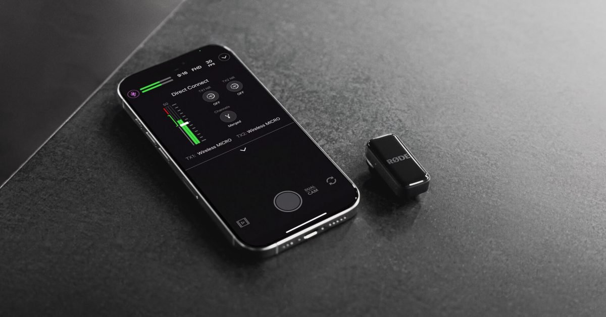 Rode Wireless Pro and Wireless Go can now connect directly to iPhone