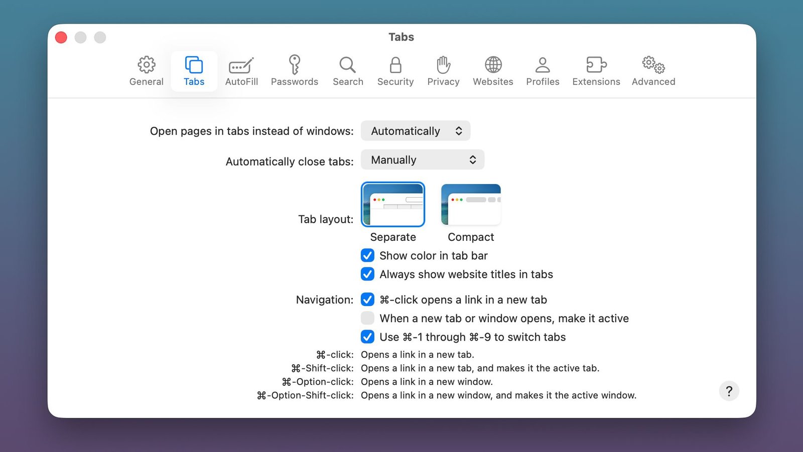 Safari's compact bookmarks panel returns in macOS Tahoe 26.4 and iPadOS 26.4