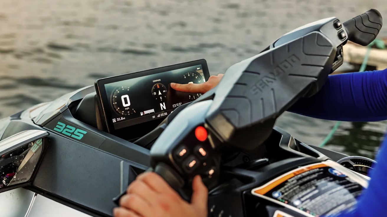 Sea-Doo thinks you want CarPlay on a personal watercraft