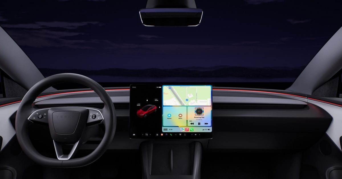 Tesla is still working on CarPlay support, but here's why it hasn't launched yet - 9to5Mac