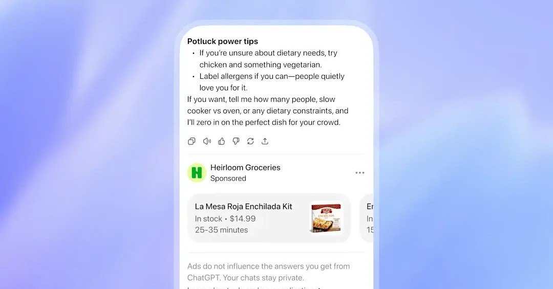 The cheapest ChatGPT options now show you ads