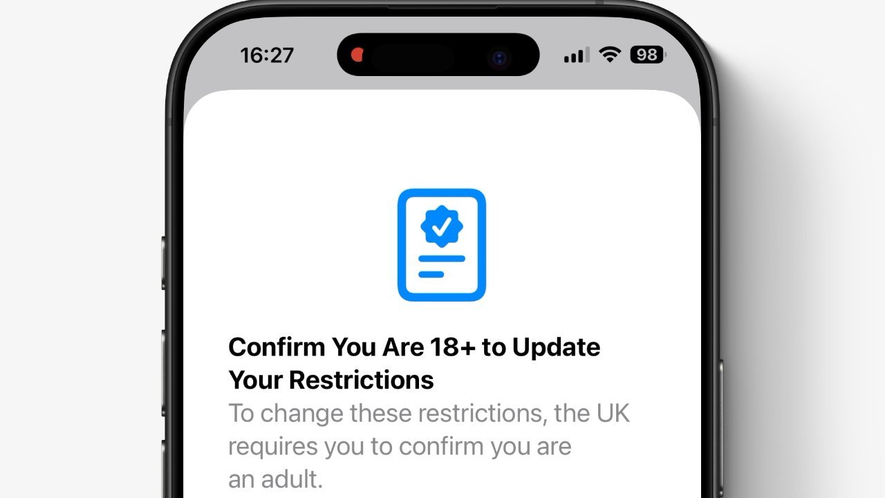 This is how age verification works on iOS 26