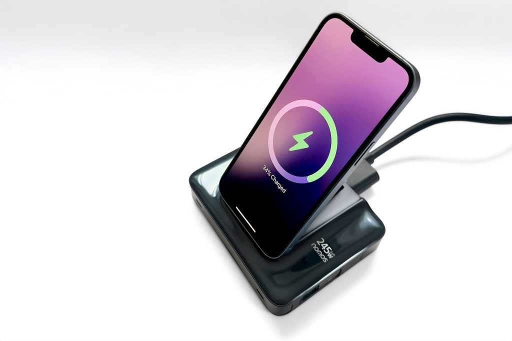 Baseus Nomos Charging Station 245W iPhone portrait
