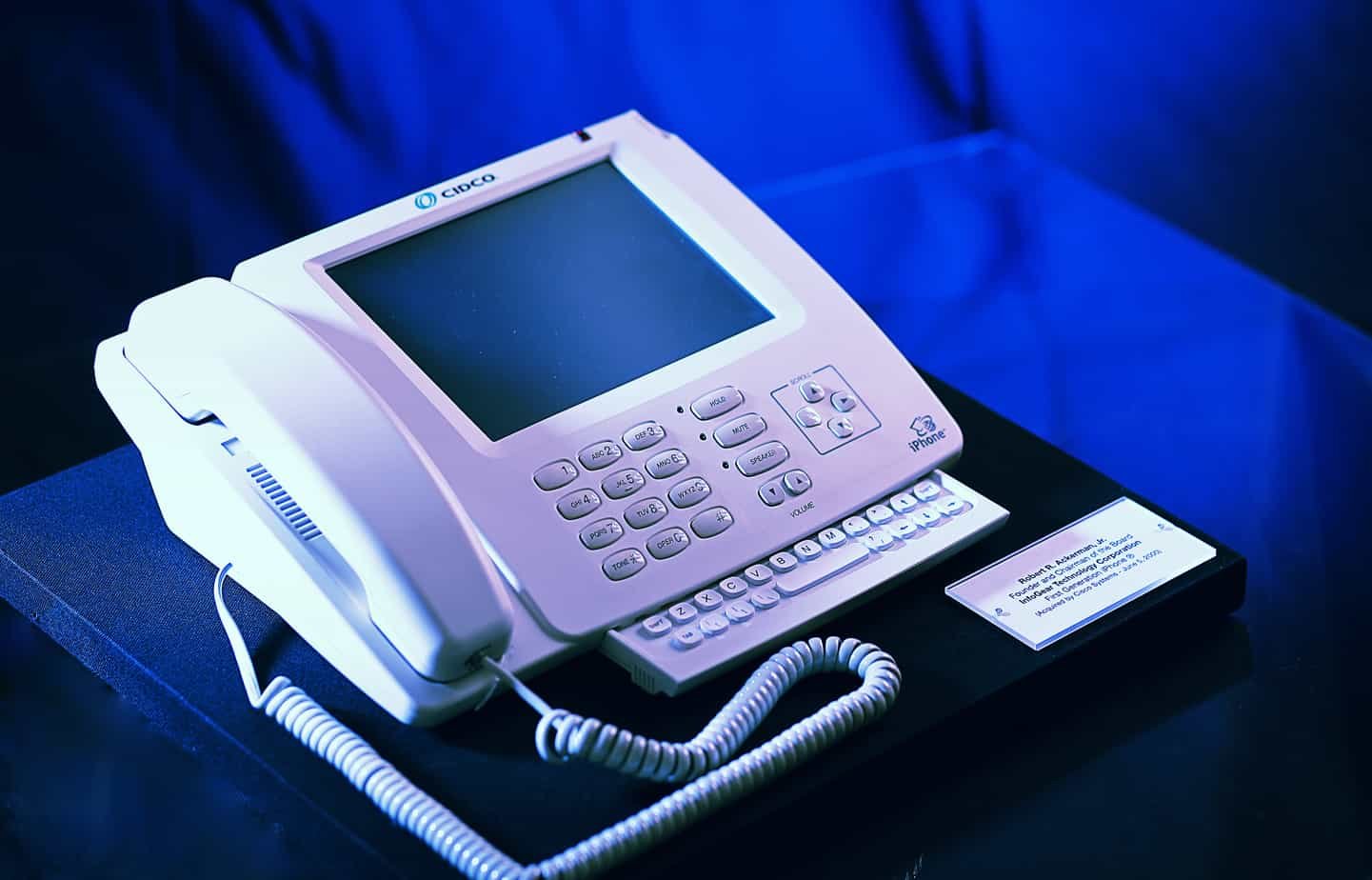 The InfoGear iPhone was definitely a bit ... different from current models.