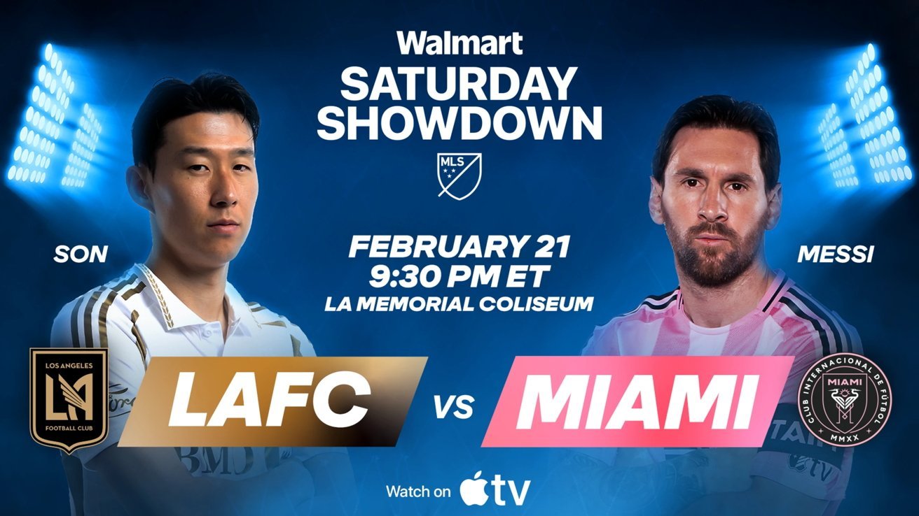 Walmart Saturday Showdown MLS games coming to Apple TV