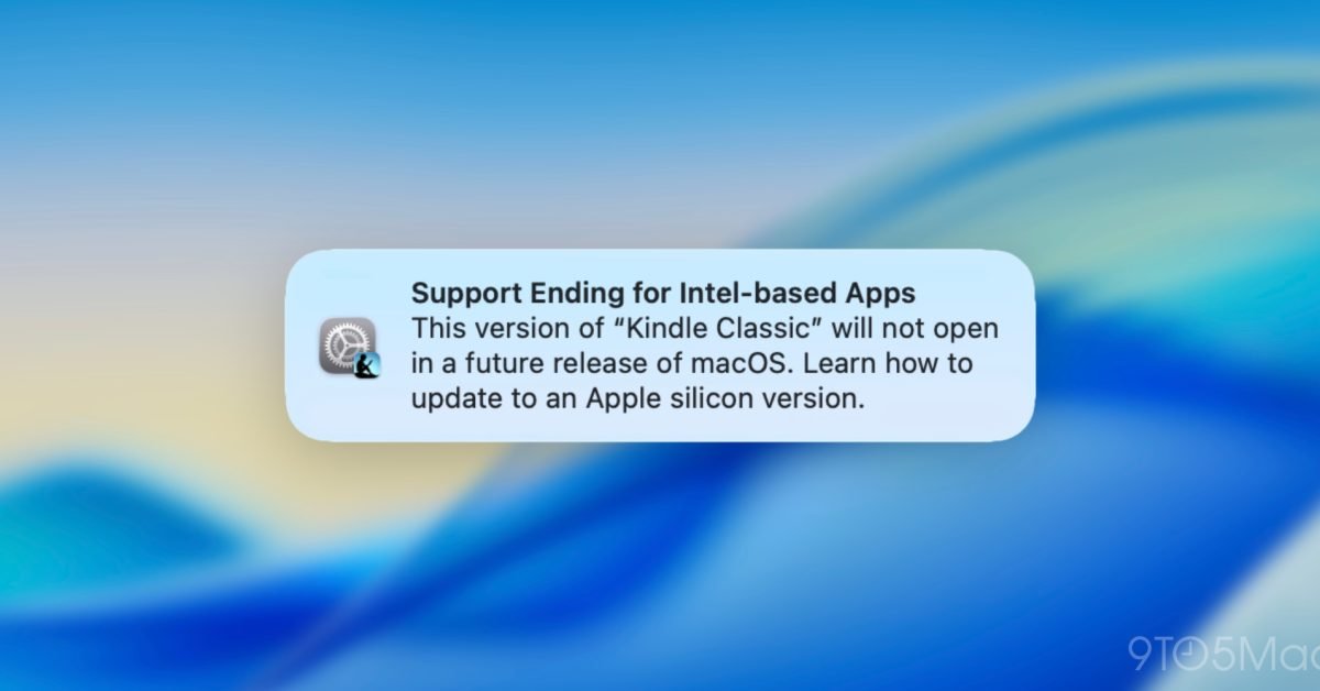 macOS 26.4 warns users about Rosetta 2 termination - 9to5Mac